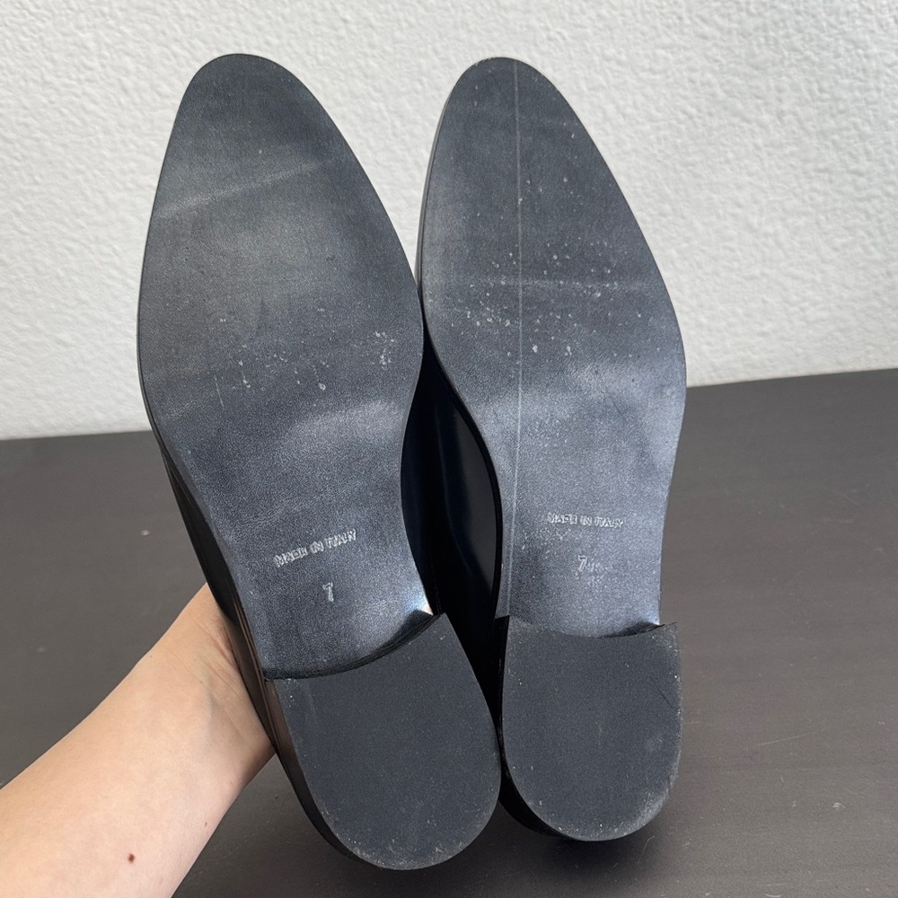 Everlane Women’s Classic Black Slip-On Loafers - Picture 4 of 5